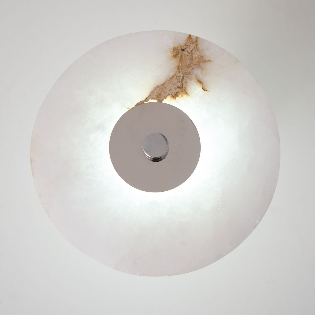 Eurnoran Lampe de Table en Albâtre à Forme de Champignon