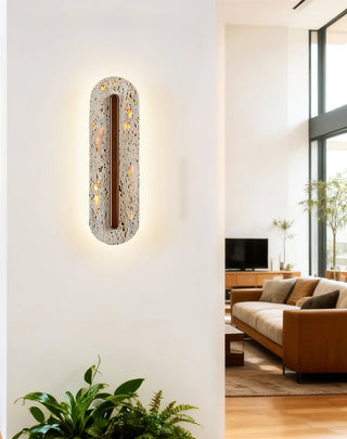 Cato Bellamont Applique Murale Minimaliste en Travertin Beige