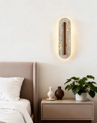 Cato Bellamont Applique Murale Minimaliste en Travertin Beige