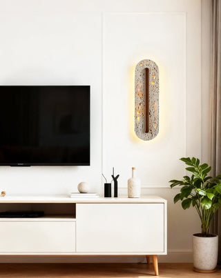 Cato Bellamont Applique Murale Minimaliste en Travertin Beige