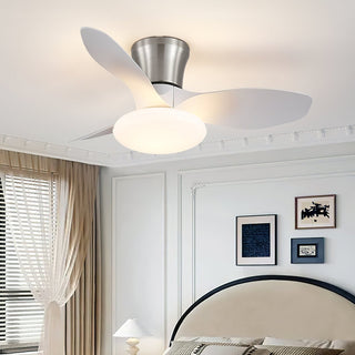 Plafonnier ventilateur Velora moderne en bois
