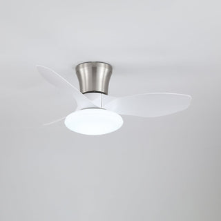 Plafonnier ventilateur Velora moderne en bois