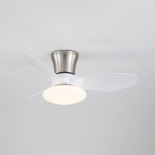 Plafonnier ventilateur Velora moderne en bois