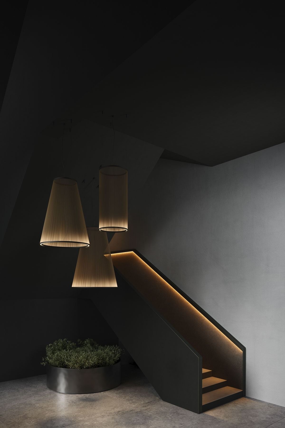 Cone Lampe Suspendue Minimaliste en Aluminium