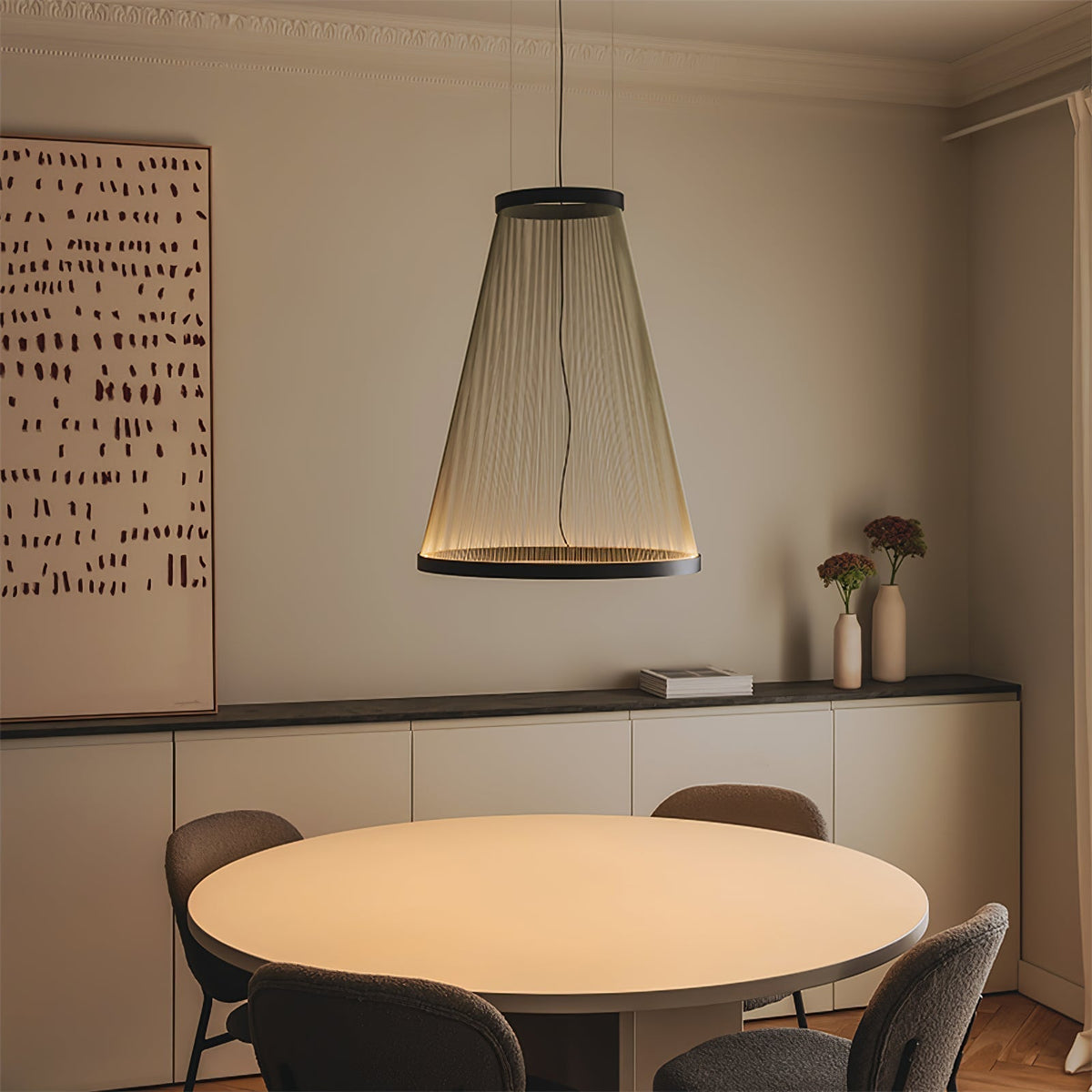 Cone Lampe Suspendue Minimaliste en Aluminium