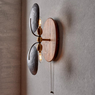 Aero Fan Wall Light-Neutral Decor