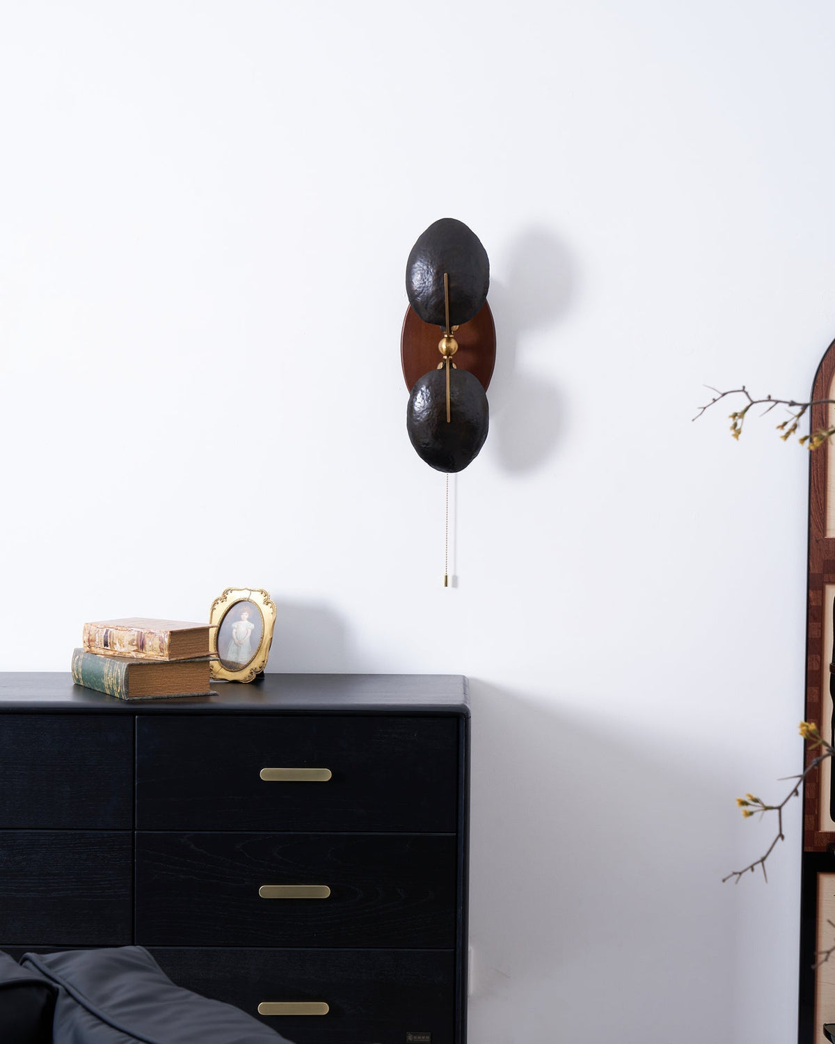 Aero Fan Wall Light-Neutral Decor