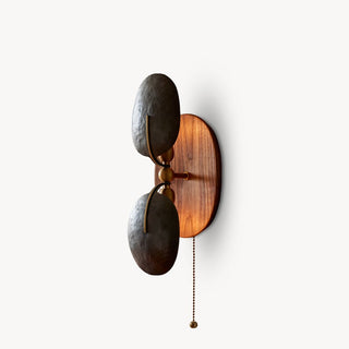 Aero Fan Wall Light-Neutral Decor
