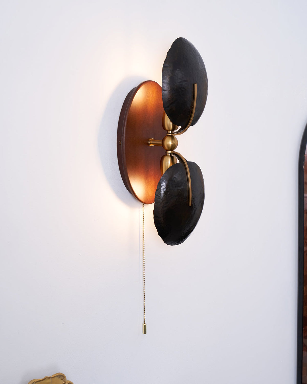 Aero Fan Wall Light-Neutral Decor