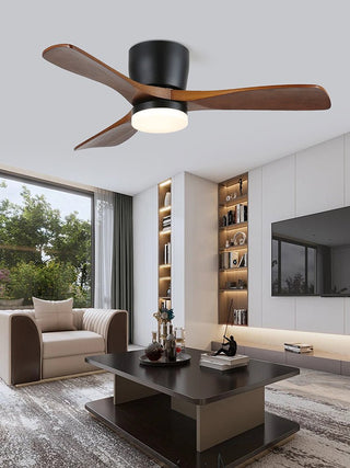 Ventilateur de plafond minimaliste Knox avec lumière