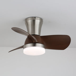 Plafonnier Ventilateur Moderne en Bois Deynor