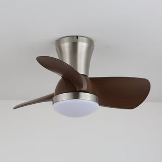 Plafonnier Ventilateur Moderne en Bois Deynor