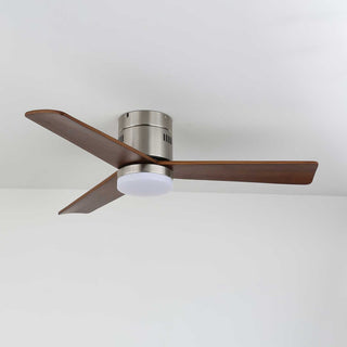 Eris Ventilateur de plafond lumineux minimaliste en bois