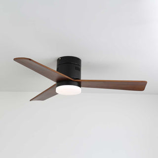 Eris Ventilateur de plafond lumineux minimaliste en bois