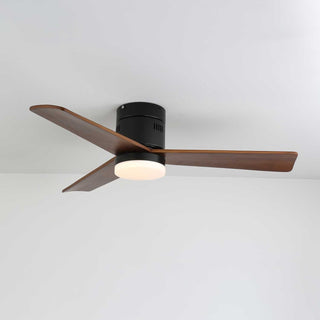 Eris Ventilateur de plafond lumineux minimaliste en bois