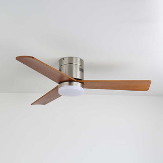 Eris Ventilateur de plafond lumineux minimaliste en bois