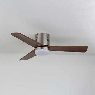 Eris Ventilateur de plafond lumineux minimaliste en bois