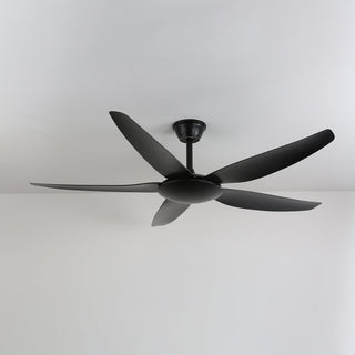 Ventilateur de plafond minimaliste Onyxa avec lumière
