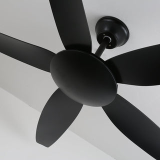Ventilateur de plafond minimaliste Onyxa avec lumière