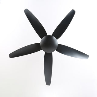 Ventilateur de plafond minimaliste Onyxa avec lumière