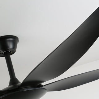 Ventilateur de plafond minimaliste Onyxa avec lumière