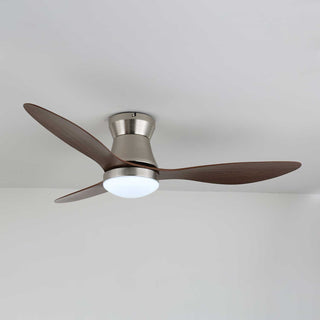 Plafonnier Ventilateur Zerath en Bois Moderne