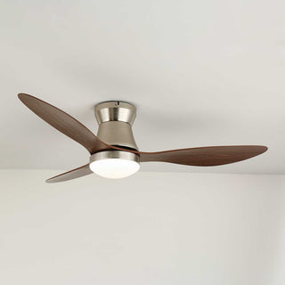 Plafonnier Ventilateur Zerath en Bois Moderne