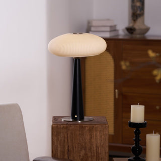 Glow Lampe de Table en Bois Minimaliste