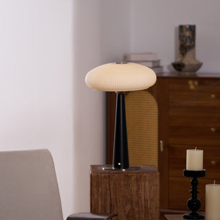 Glow Lampe de Table en Bois Minimaliste