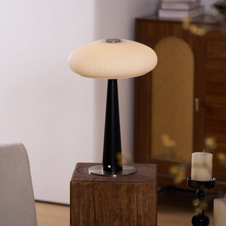 Glow Lampe de Table en Bois Minimaliste