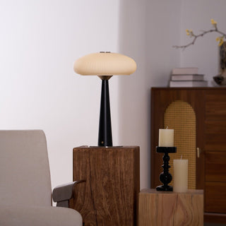 Glow Lampe de Table en Bois Minimaliste