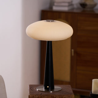 Glow Lampe de Table en Bois Minimaliste