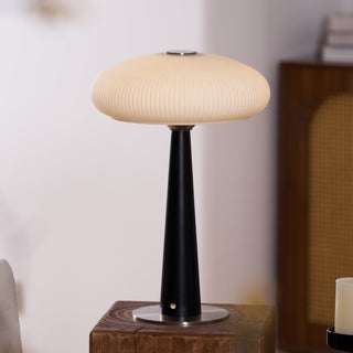 Glow Lampe de Table en Bois Minimaliste