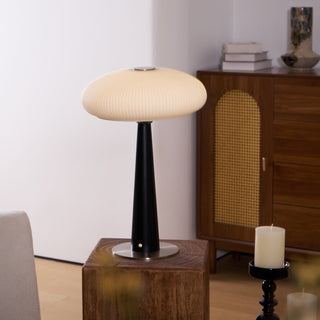 Glow Lampe de Table en Bois Minimaliste