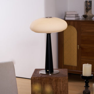 Glow Lampe de Table en Bois Minimaliste
