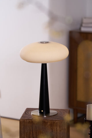 Glow Lampe de Table en Bois Minimaliste