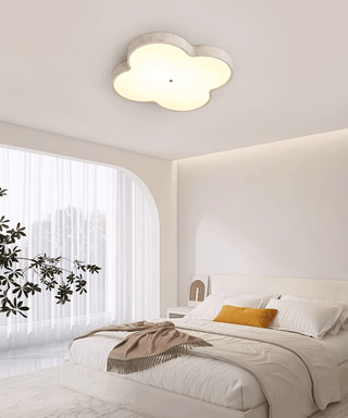 Aethel Cloud Travertine Ceiling Lamp-Neutral Decor