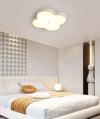 Aethel Cloud Travertine Ceiling Lamp-Neutral Decor