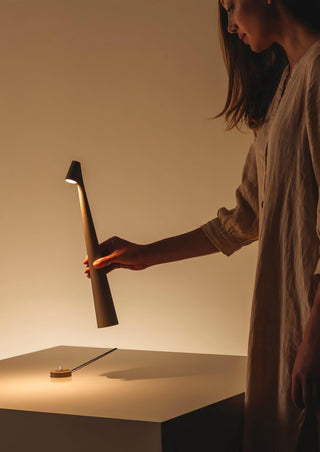 Nirerora Acrylique Minimaliste pour Lampe de Table