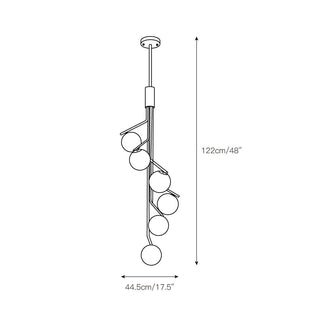 Ageet Suspension en Verre Moderne Minimaliste