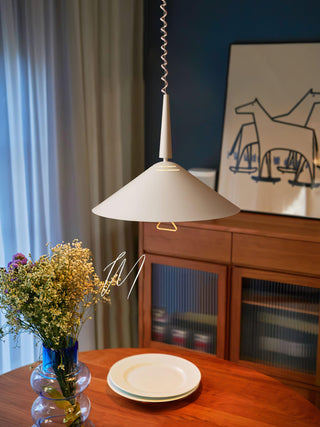 Agnes Lampe Suspension Rétro de Style Moderne Minimaliste