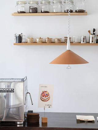 Agnes Lampe Suspension Rétro de Style Moderne Minimaliste