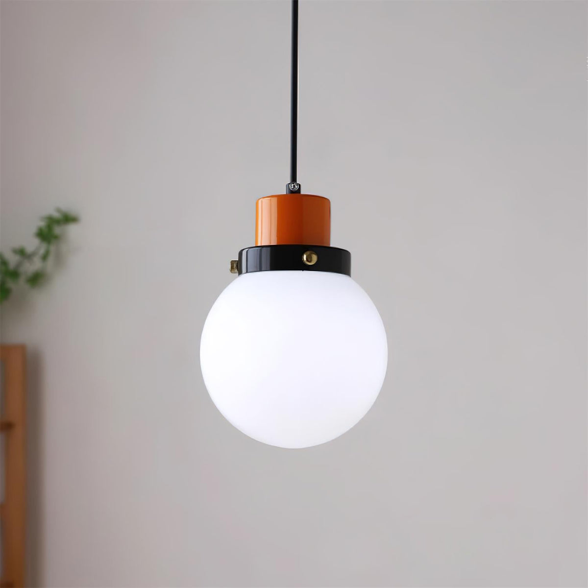 Duvon Globe Pendant Lamp-Neutral Decor