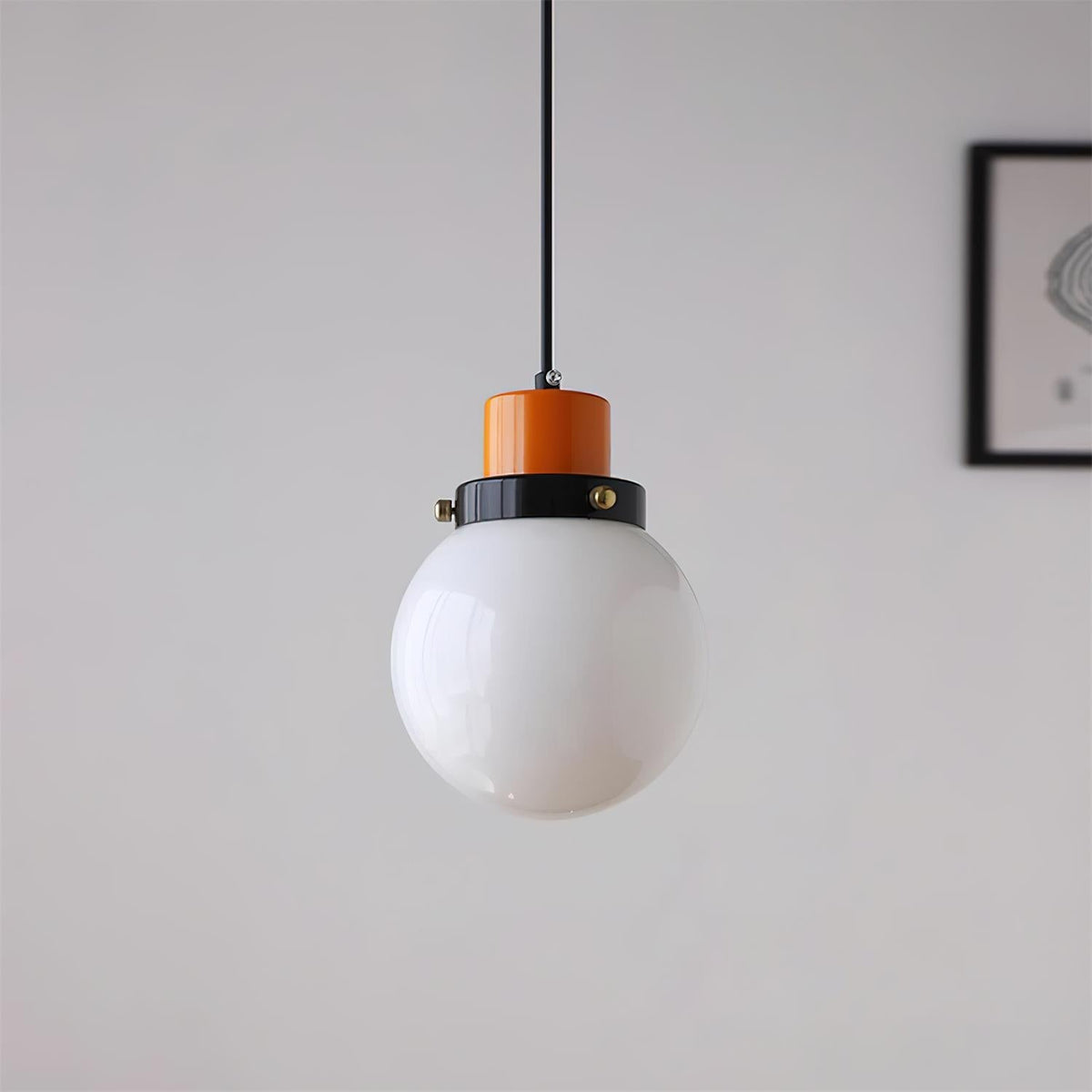Duvon Globe Pendant Lamp-Neutral Decor