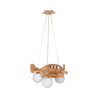 Virelith Suspension Artistique en Bois-Luire