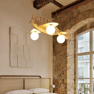 Virelith Suspension Artistique en Bois-Luire