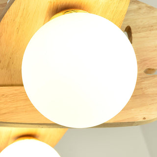 Virelith Suspension Artistique en Bois-Luire
