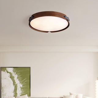 Echo Plafonnier en bois minimaliste moderne