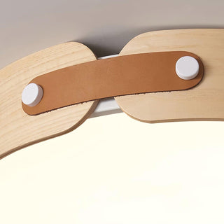 Echo Plafonnier en bois minimaliste moderne
