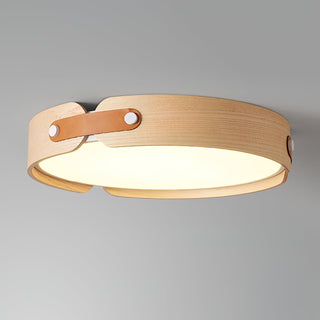 Echo Plafonnier en bois minimaliste moderne
